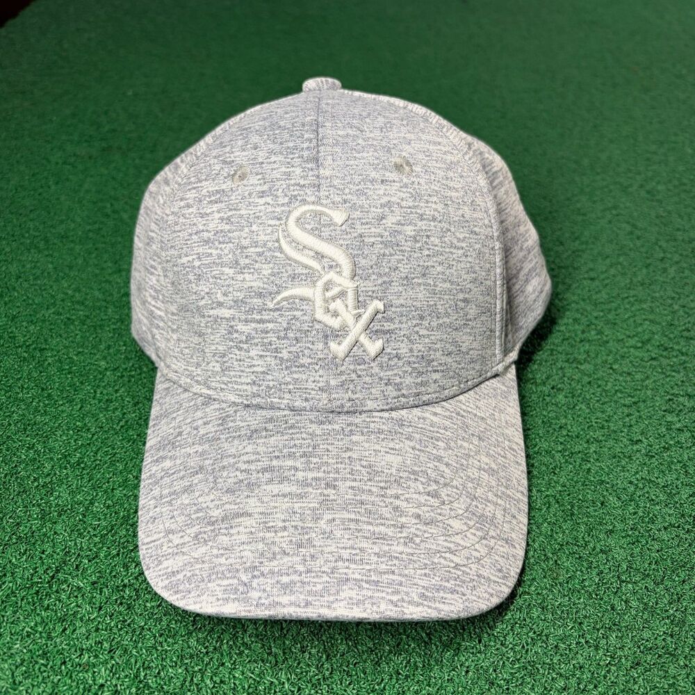 Melonwear Chicago White Sox Gray CIBC Snapback Hat Mens OS